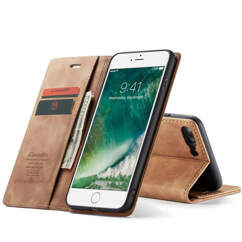 Flip Cover iPhone 8 Plus / 7 Plus CASEME Leatherette