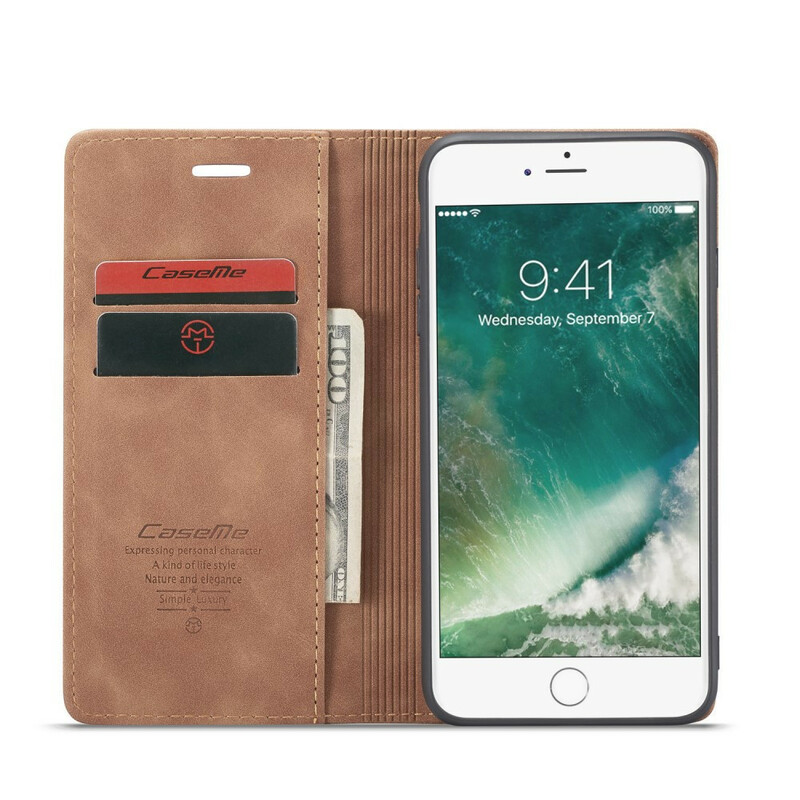 Flip Cover iPhone 8 Plus / 7 Plus CASEME Leatherette