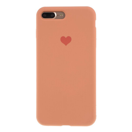 Funda de silicona iPhone 8 Plus / 7 Plus Corazón