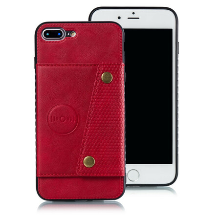 Cartera para iPhone 8 Plus / 7 Plus con cierre a presión