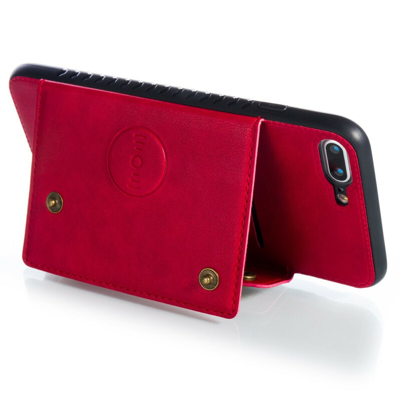 Cartera para iPhone 8 Plus / 7 Plus con cierre a presión