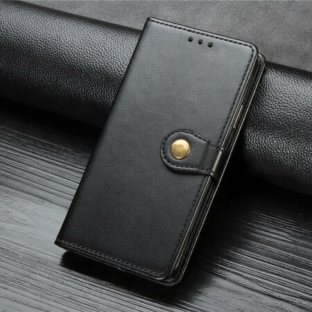 Funda de polipiel para iPhone 8 Plus / 7 Plus con cierre vintage