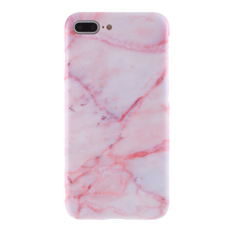 Funda de silicona para el iPhone 8 Plus / 7 Plus con efecto jaspeado