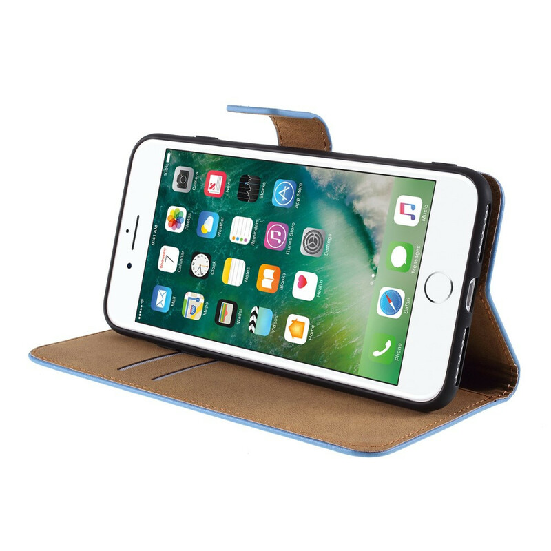 Funda iPhone 8 Plus / 7 Plus Piel Genuina Color Funda iPhone 8 Plus / 7 Plus Piel Genuina Color