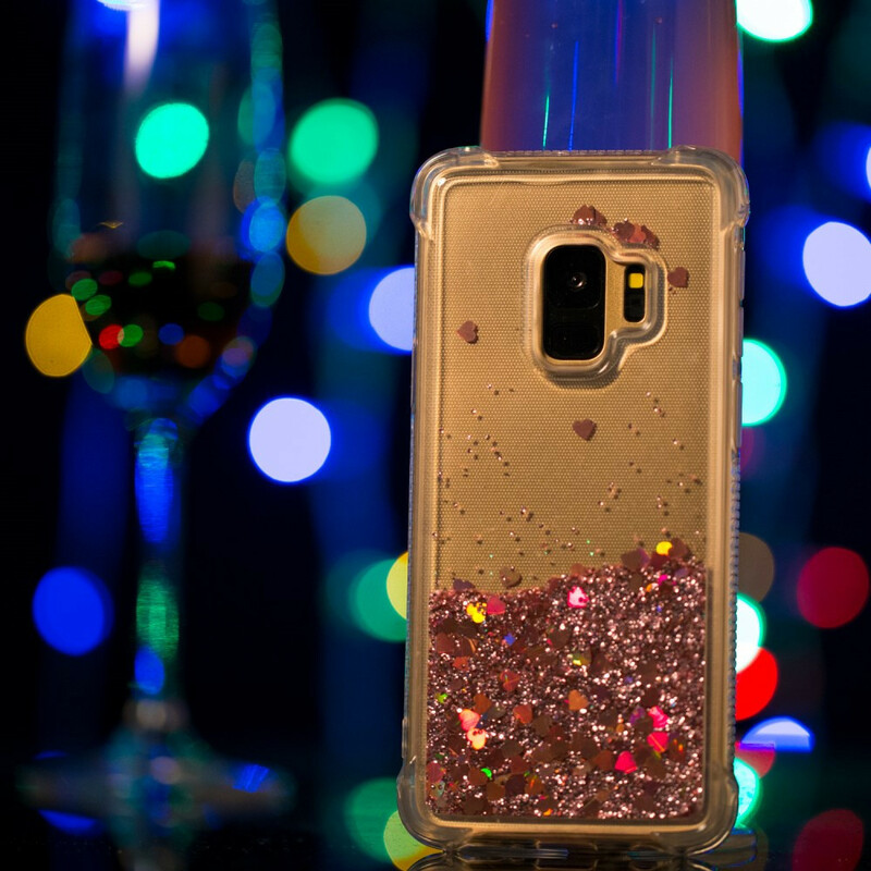 Funda premium de purpurina para el Samsung Galaxy S9