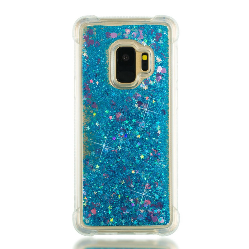 Funda premium de purpurina para el Samsung Galaxy S9