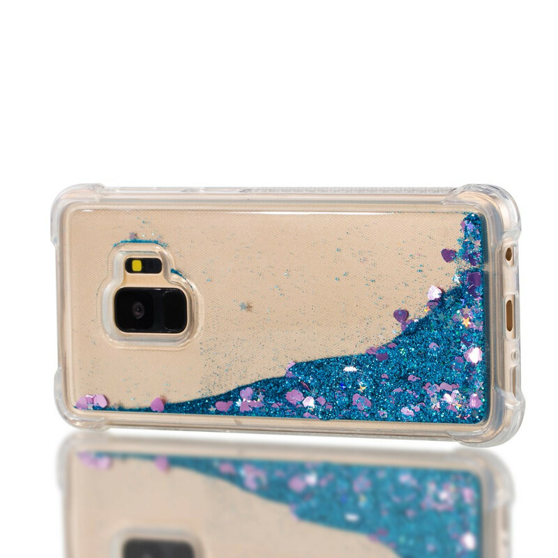 Funda premium de purpurina para el Samsung Galaxy S9
