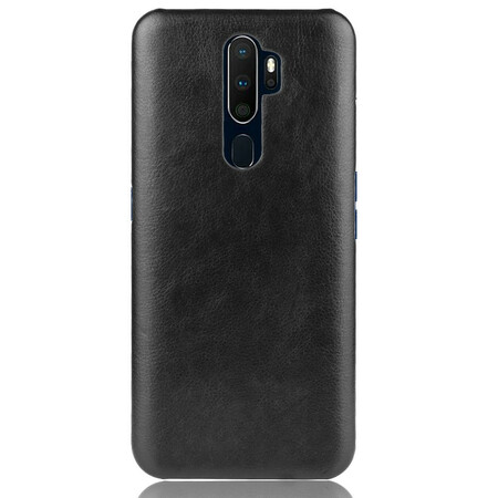 Funda de piel Oppo A9 2020 efecto lichi