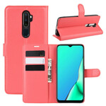 Funda de polipiel Oppo A9 2020 Lichi