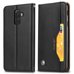 Funda Flip Cover Xiaomi Pocophone F1 Leatherette Card Funda