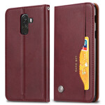 Funda Flip Cover Xiaomi Pocophone F1 Leatherette Card Funda