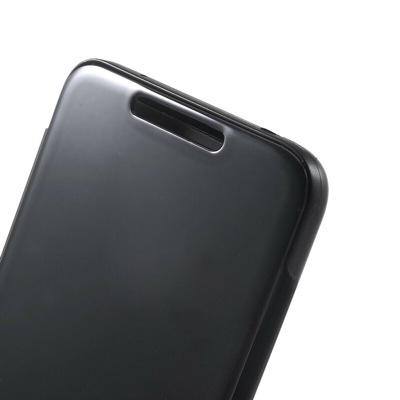 Flip Cover Xiaomi Pocophone F1 Efecto Espejo y Cuero