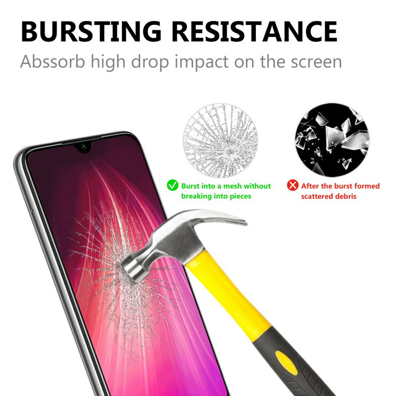 Xiaomi Redmi Note 8T Protector de pantalla de cristal templado