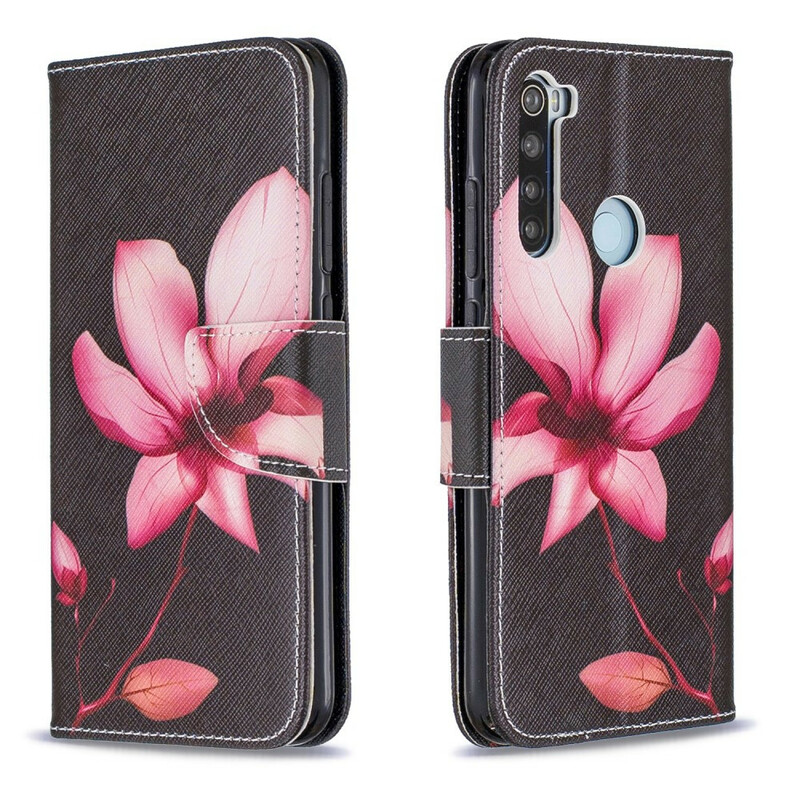 Funda Xiaomi Redmi Note 8 Flor Rosa