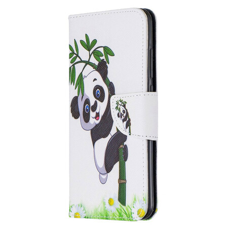 Funda Xiaomi Redmi Note 8 Panda en Bambú