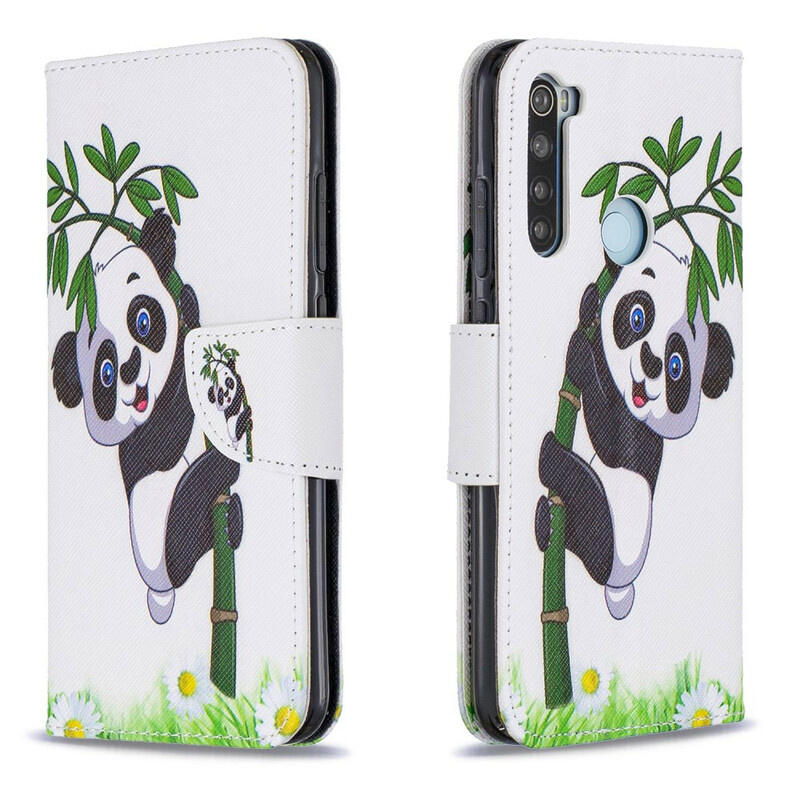 Funda Xiaomi Redmi Note 8 Panda en Bambú