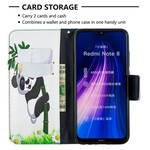 Funda Xiaomi Redmi Note 8 Panda en Bambú