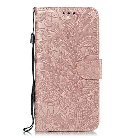 Funda Huawei P Smart Z / Honor 9X Tribal Flowers con colgante