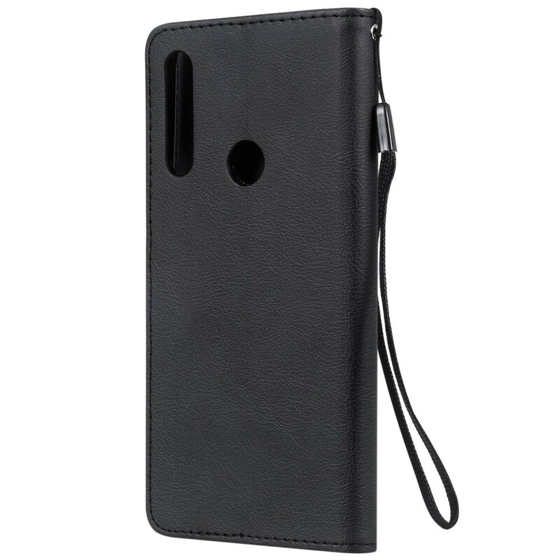 Funda Huawei P Smart Z / Honor 9X Efecto piel con colgante