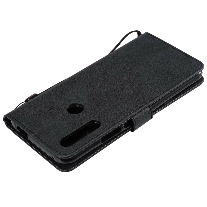 Funda Huawei P Smart Z / Honor 9X Efecto piel con colgante