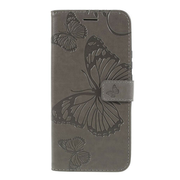 Funda con colgante de mariposas gigantes para Huawei P Smart Z / Honor 9X