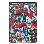 Funda inteligente para iPad 10.2" (2019) Grafiti de cuero artificial divertido