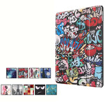 Funda inteligente para iPad 10.2" (2019) Grafiti de cuero artificial divertido