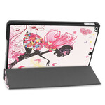 Funda inteligente para iPad 10.2" (2019) Hada floral de piel sintética