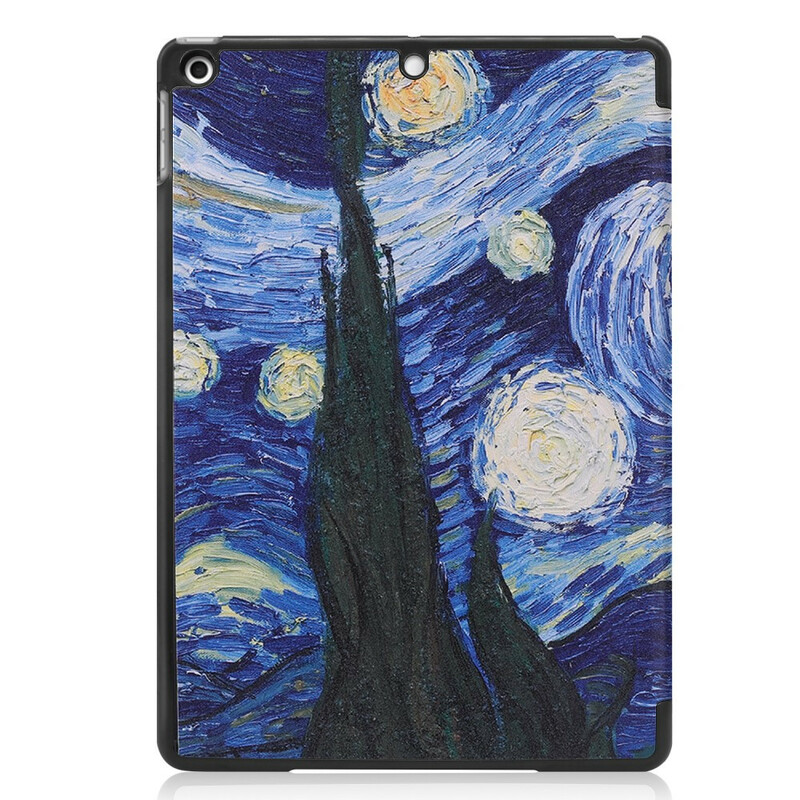 Funda inteligente para iPad 10.2" (2019) Polipiel Van Gogh