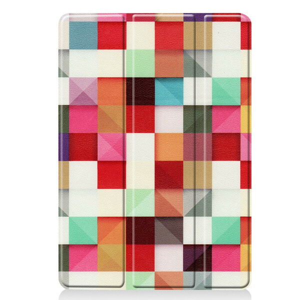 Funda inteligente para iPad 10.2" (2019) Polipiel Harlequin