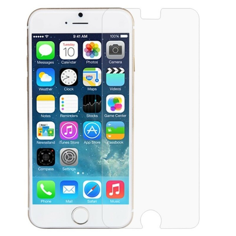 Protección de cristal templado transparente para el iPhone 6 Plus/6S Plus