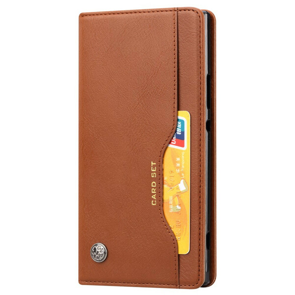 Funda Funda Flip Cover OnePlus 7T Leatherette Card