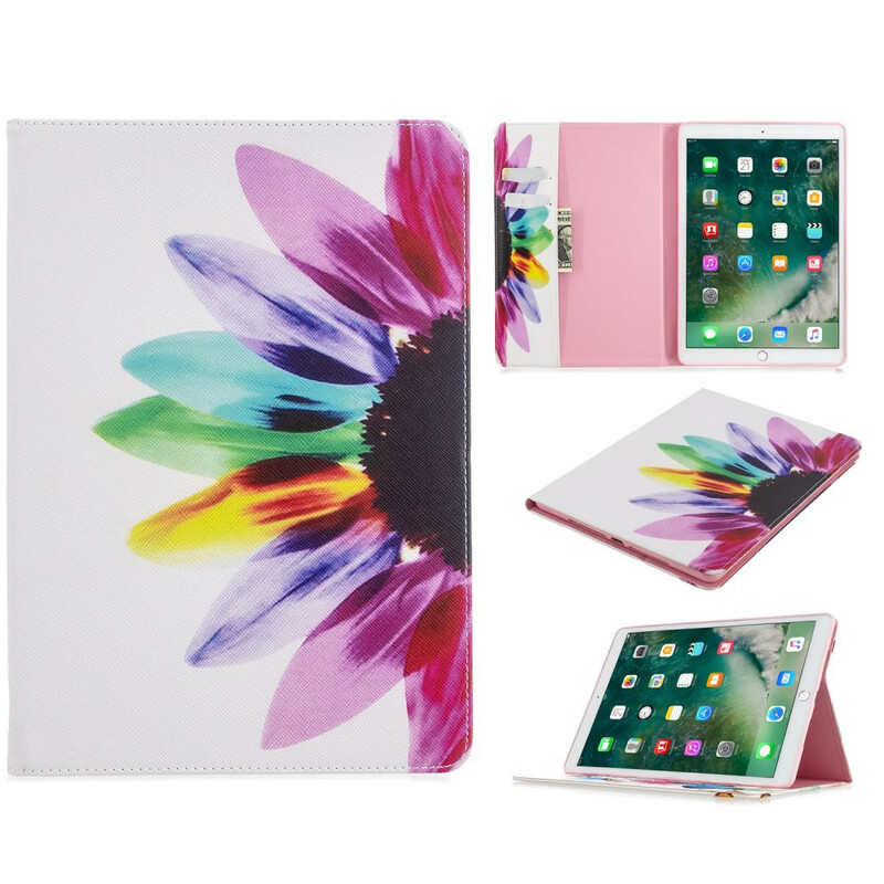 Funda para iPad de 10,2 pulgadas (2019) Pintura de flores
