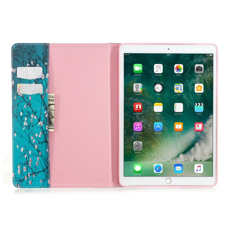 Funda para iPad de 10,2 pulgadas (2019) Árbol florido
