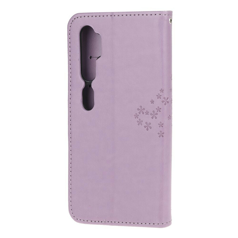 Funda con colgante para el árbol y el búho del Xiaomi Mi Note 10