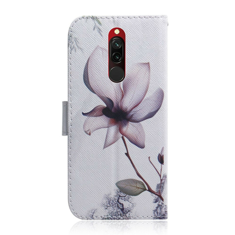 Xiaomi Redmi 8 Flower Funda Rosa Viejo