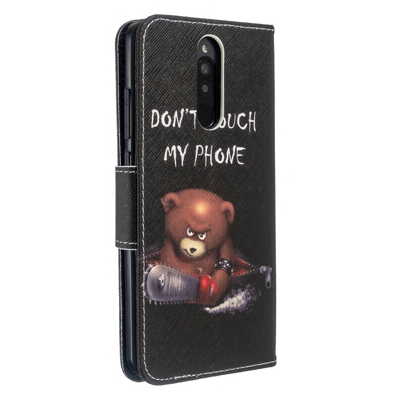 Funda para el Xiaomi Redmi 8 Dangerous Bear
