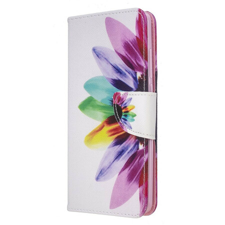 Funda de flor de acuarela para el Xiaomi Redmi 8