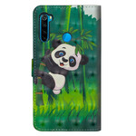 Funda Xiaomi Redmi Note 8T Panda y Bamboo