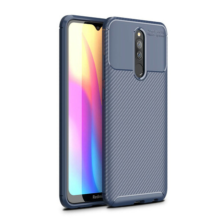 Funda flexible de fibra de carbono para el Xiaomi Redmi 8