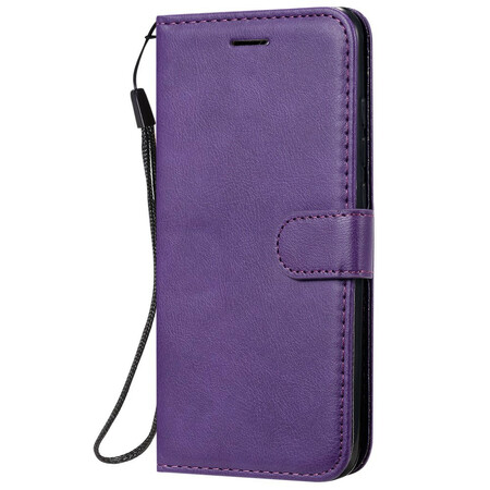 Funda de cuero de color puro para el Xiaomi Redmi 8