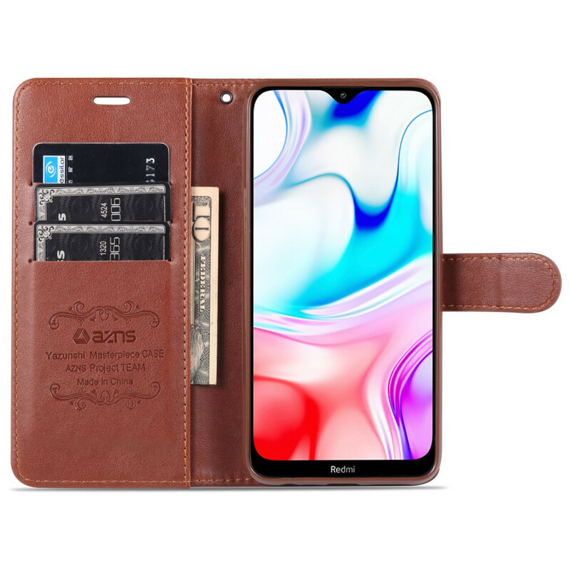 Funda de polipiel Xiaomi Redmi 8 AZNS