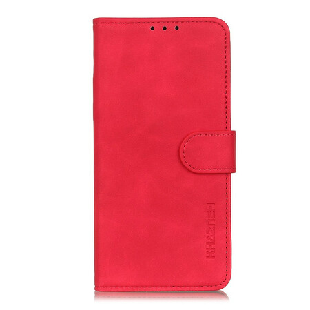 Oppo A9 2020 Funda de cuero vintage mate KHAZNEH