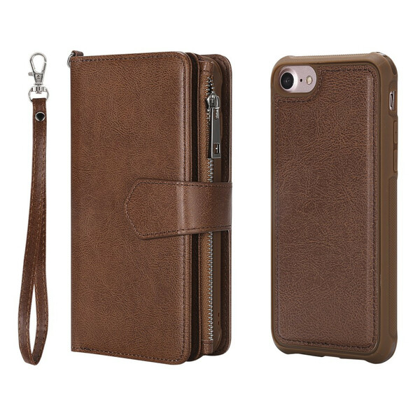 Funda desmontable para iPhone 8 / 7 / 6S / 6 Cartera