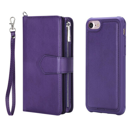 Funda desmontable para iPhone 8 / 7 / 6S / 6 Cartera