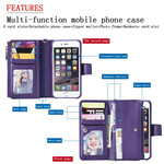 Funda desmontable para iPhone 8 / 7 / 6S / 6 Cartera