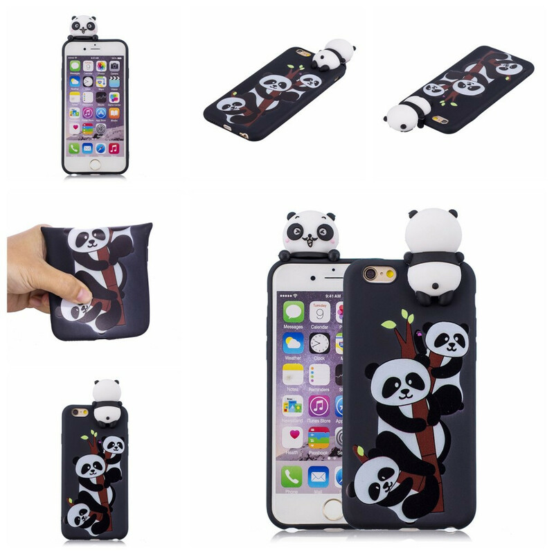 Funda 3D Eric the Panda para iPhone 6/6S