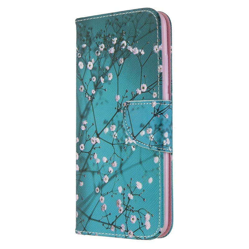 Funda de árbol de flores para el Xiaomi Redmi 8A