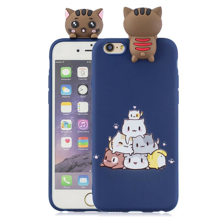 Funda iPhone 6/6S Cats 3D