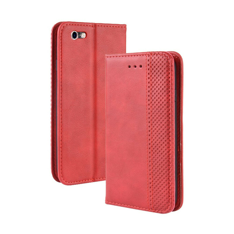 Flip Cover iPhone 6/6S Vintage Leather Effect Stylish